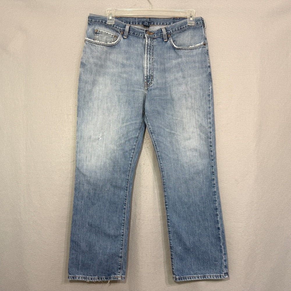 Polo Ralph‎ Lauren Men's 36x30 Relaxed Fit Denim Jeans Distressed Classic Preppy